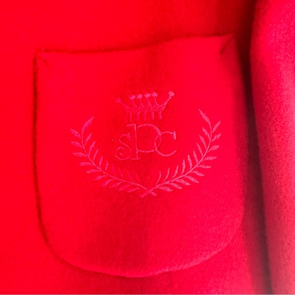 Vintage 90s  NWT Wool-Blend PARIS SPORT CLUB Long Coat Women’s Size 4 - Picture 5 of 10